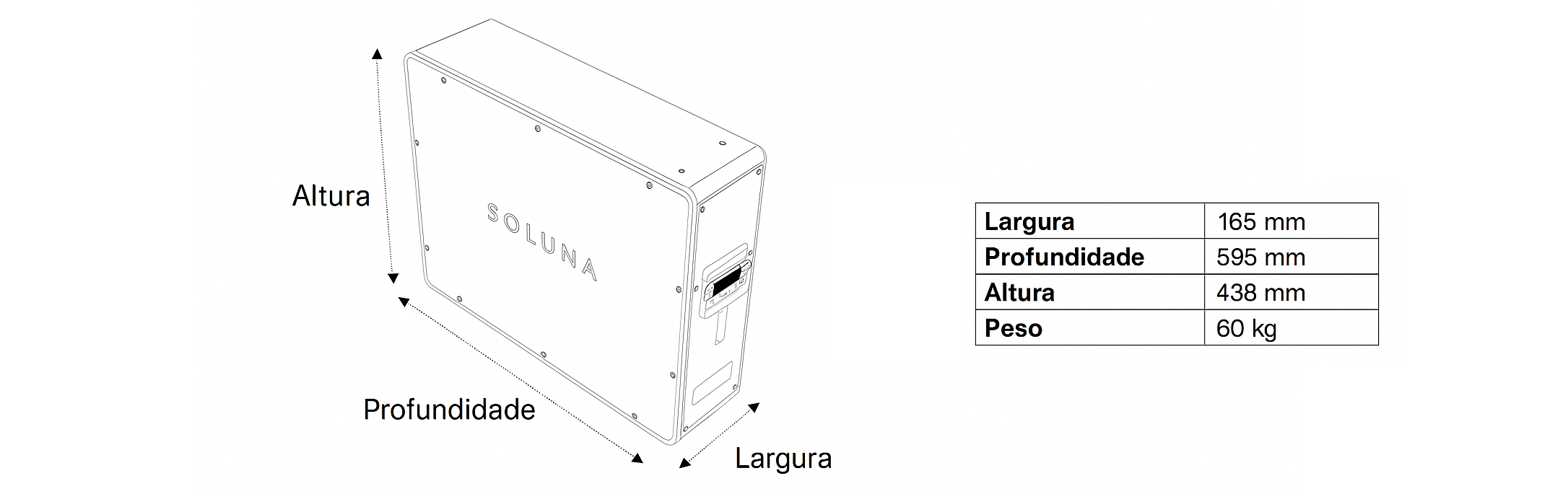 Bateria Soluna EOS 5K PACK